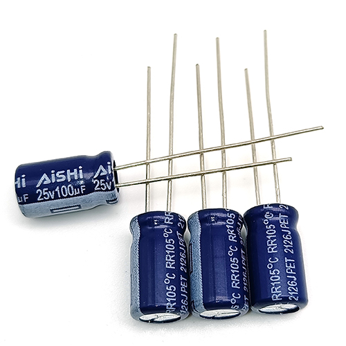 Hunan Aishi electrolytic capacitor 25v100uf