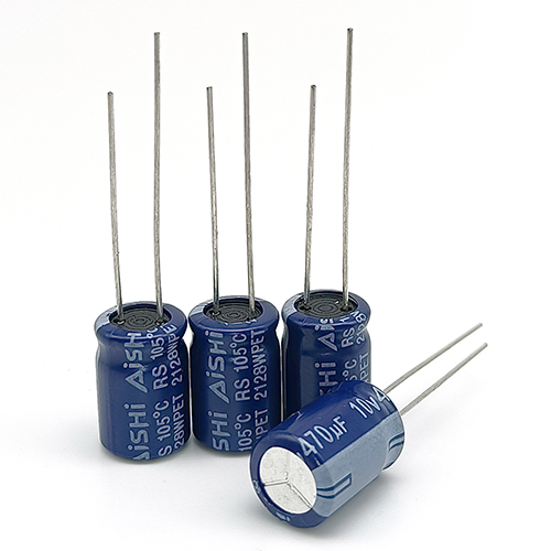 Aishi aluminum electrolytic capacitor 10v470uf