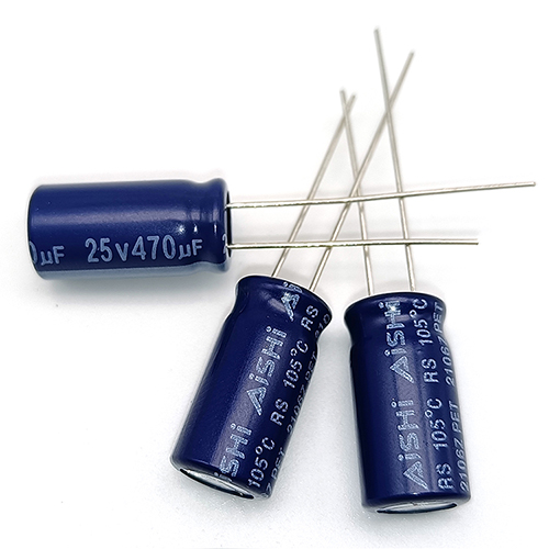 Aishi aluminum electrolytic capacitor 25v470uf