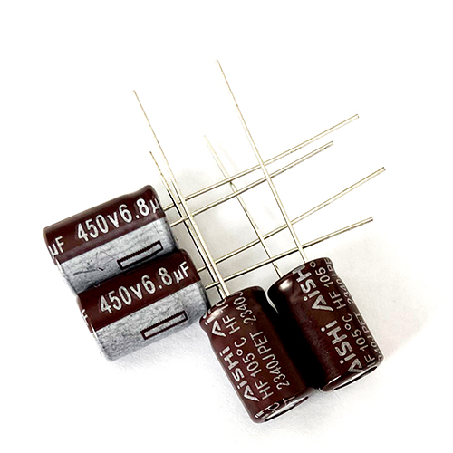 Aishi aluminum electrolytic capacitor 450v6.8uf