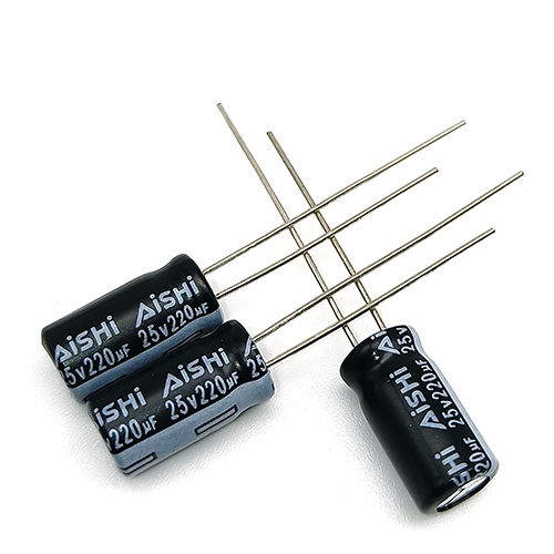 Hunan Aishi electrolytic capacitor 25v220uf