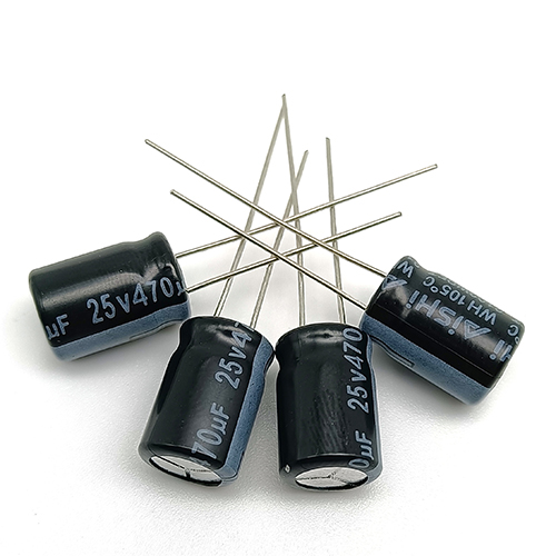 Aishi aluminum electrolytic capacitor 25v470uf