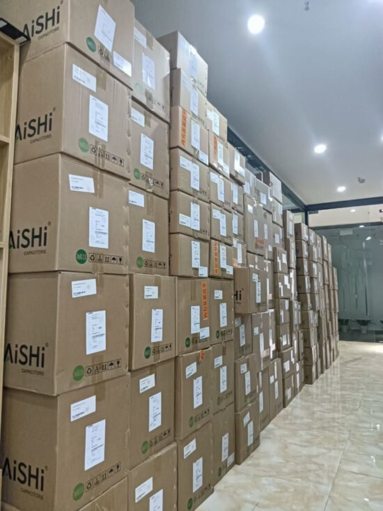 How to identify a regular Aishi capacitor agent?