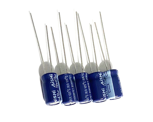 Aishi aluminum electrolytic capacitor 10v470uf