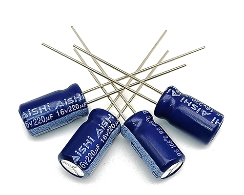 Aishi liquid lead electrolytic capacitor 16v220uf