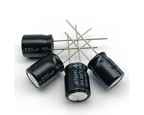 Aishi electrolytic capacitor wh series 50v220uf
