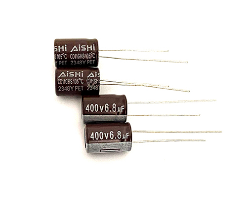 Aishi aluminum electrolytic capacitor 400v6.8uf