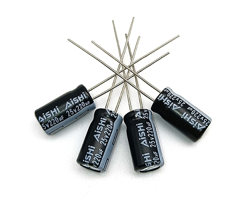 Hunan Aishi electrolytic capacitor 25v220uf
