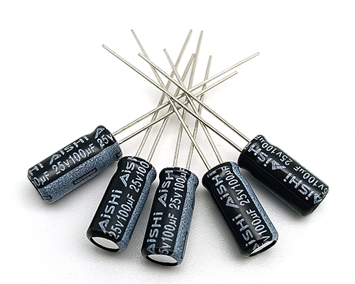 AiSHi Aishi capacitor 25v100uf