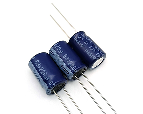 Aishi aluminum electrolytic capacitor 63v220uf