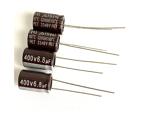 Aishi aluminum electrolytic capacitor 400v6.8uf