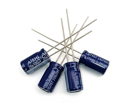 Hunan Aishi electrolytic capacitor 25v100uf