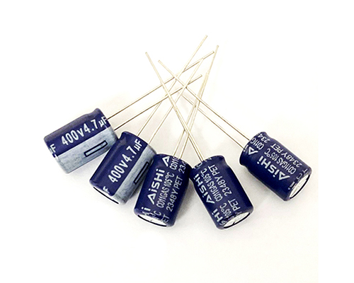 Aishi plug-in aluminum electrolytic capacitor 400v4.7uf