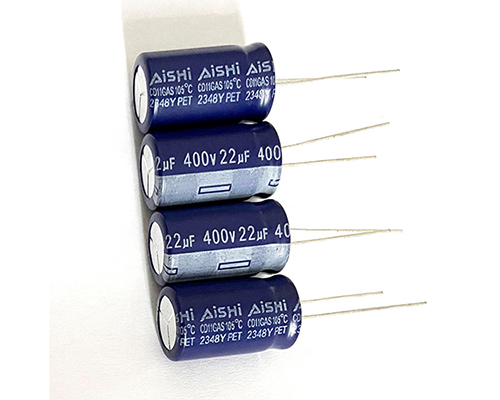 Aishi aluminum electrolytic capacitor 400v22uf