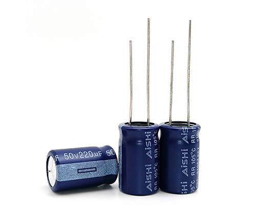 Aishi aluminum electrolytic capacitor 50v220uf