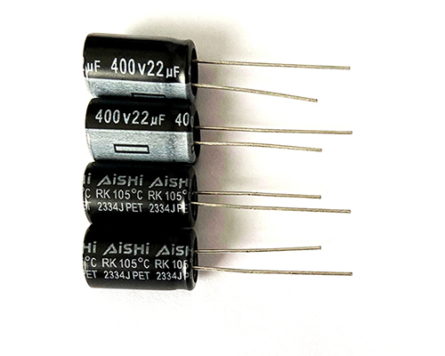 Aishi plug-in capacitor 400v22uf