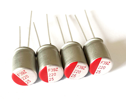 Aishi solid lead capacitor 25v220uf