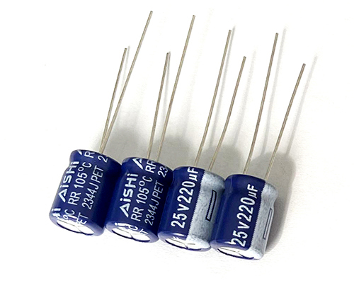 Aishi electrolytic capacitor 25v220uf