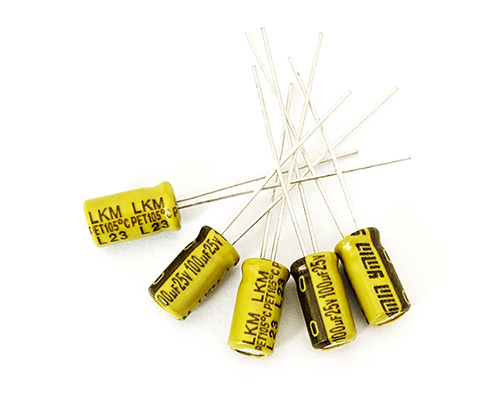 Shanghai Ymin electrolytic capacitor 25v100uf