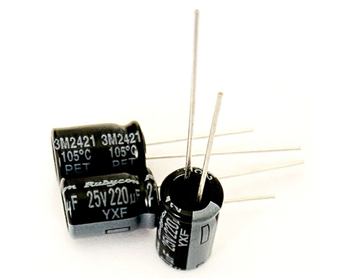 rubycon ruby ​​capacitor 25V220UF