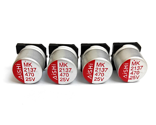 Aishi liquid chip electrolytic capacitor 25v470uf