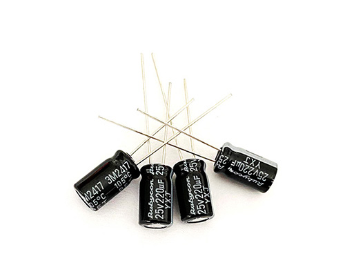 Hongbao capacitor 25V220UF