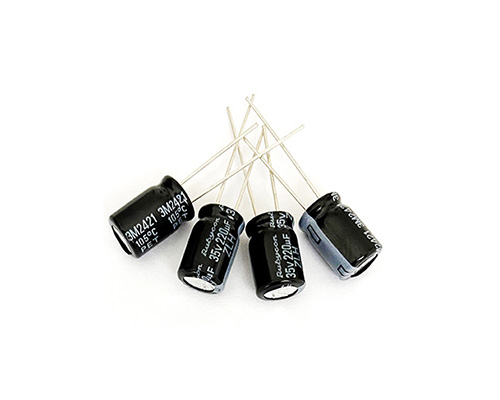 Japanese ruby ​​capacitor 35v220uf