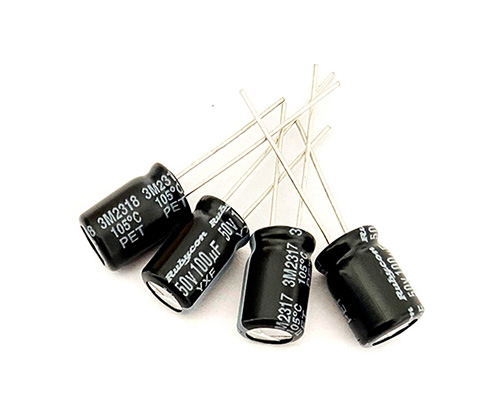 Ruby electrolytic capacitor 50v100uf