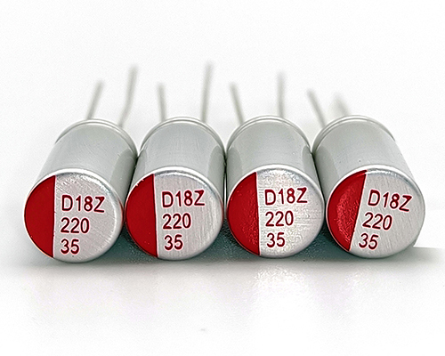 Aishi plug-in solid state capacitor 35v220uf