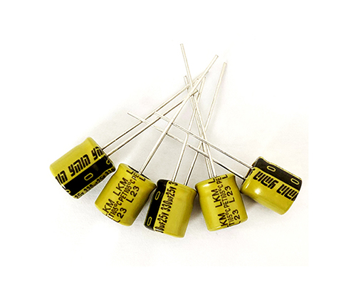 Shanghai Ymin plug-in capacitor 25v330uf