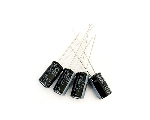 Ruby plug-in capacitor 35V100UF