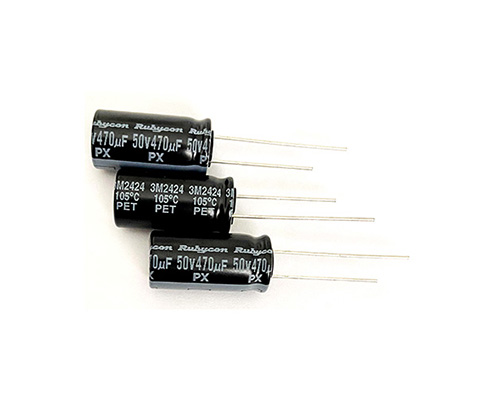 rubycon ruby ​​electrolytic capacitor 50v470uf