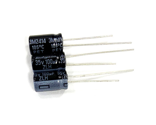 Ruby rubycon capacitor 35v100uf