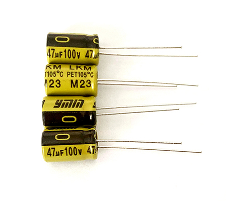 Ymin liquid lead electrolytic capacitor 100v47uf