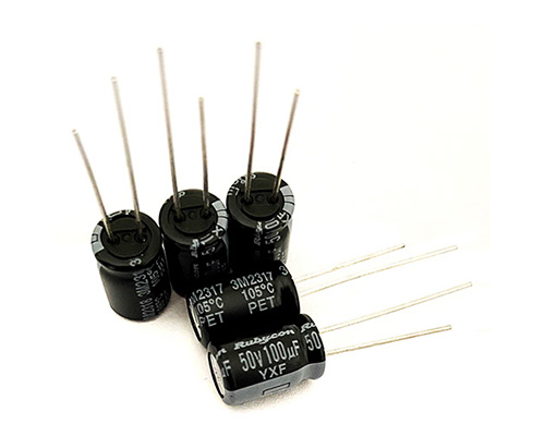 Ruby electrolytic capacitor 50v100uf