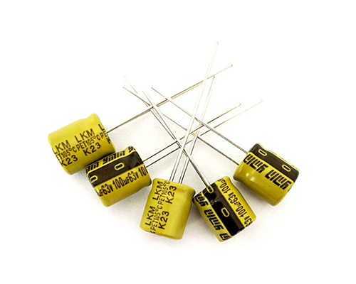 Shanghai Ymin liquid electrolytic capacitor 63v100uf