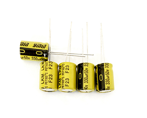 Shanghai Ymin capacitor 50v330uf
