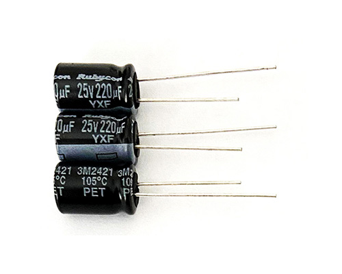 rubycon ruby ​​capacitor 25V220UF