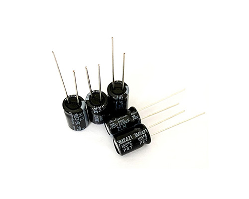 Ruby aluminum electrolytic capacitor 35v220uf