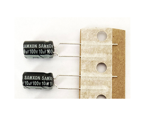 Wanyu aluminum electrolytic capacitor 100v10uf