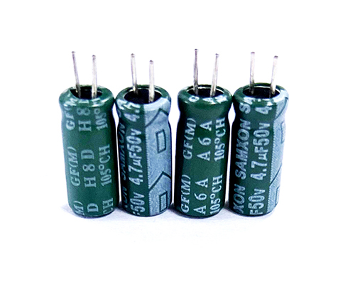 Wanyu aluminum electrolytic capacitor 50v4.7uf