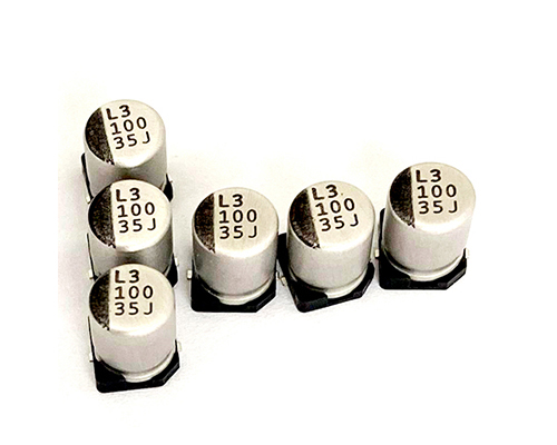 Lelon chip electrolytic capacitor 35v100uf VEJ series