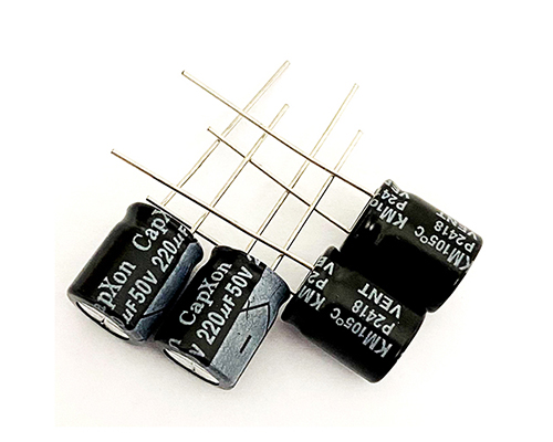 Fengbin direct plug aluminum electrolytic capacitor 50v220uf