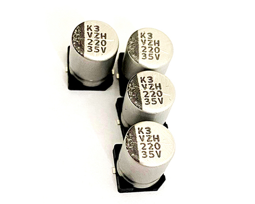 Lelon SMD aluminum electrolytic capacitor 35v220uf VZH series