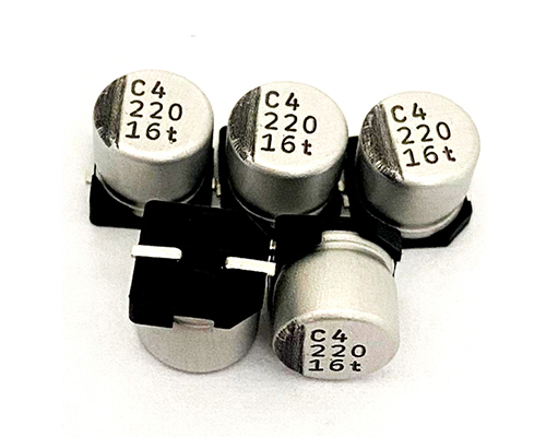 Lelon chip capacitor 16v220uf