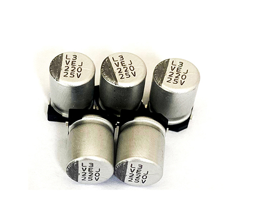 Lelon SMD aluminum electrolytic capacitor 25v220uf