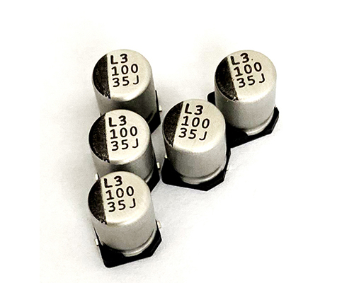 Lelon chip electrolytic capacitor 35v100uf VEJ series