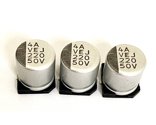 Lelon chip capacitor 50v220uf
