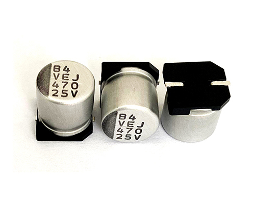 Lelon SMD aluminum electrolytic capacitor 25v470uf